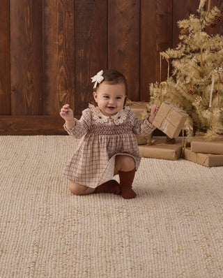 Quincy Mae Callie Dress Christmas Plaid