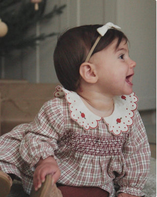 Quincy Mae Callie Dress Christmas Plaid