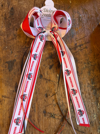 Ohio State Streamer Bow