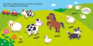 Farm Animals Magnet Book