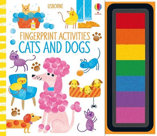 Fingerprint Activities Cats & Dogs Painting Activity Book