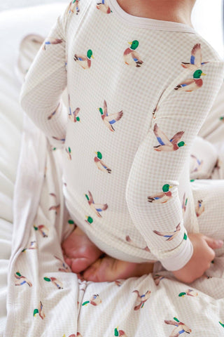 Two-Piece Bamboo Pajama Set | Little Mallard