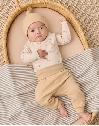 QUINCY MAE Pear Side Snap Bodysuit + Pant Set