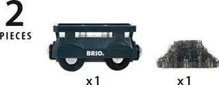 Brio- Light Up Gold Wagon