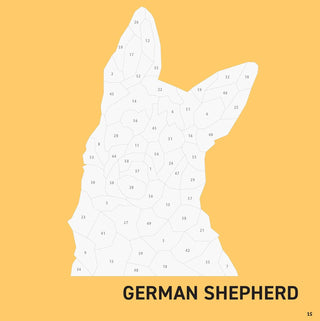 My Sticker Paintings: Dogs - 10 Incredible Canines