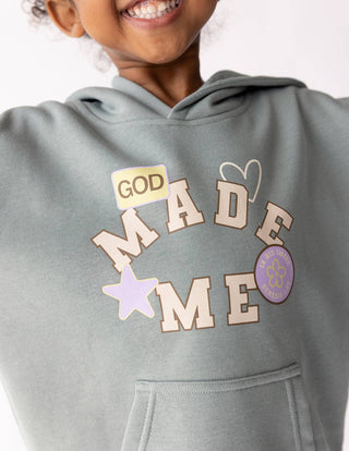 God Made Me Kids Hoodie