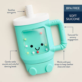 *NEW* Bitzy Shake™ - Silicone Teether with Rattle