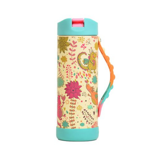 Fidget Strap Kids Stainless Bottle 14oz Dragon