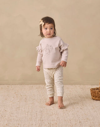 Quincy Mae Floret Drawstring Pant