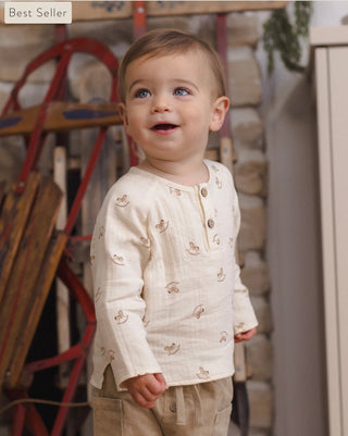 QUINCY MAE ZION SHIRT Rocking Horse