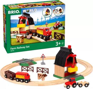 Brio- Farm Railway Set