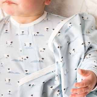 Magnetic Me- Baa Baa Baby Blue Blanket