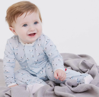 Magnetic Me- Baa Baa Baby Blue Magnetic Footie