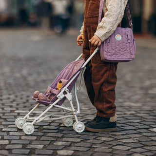 Olli Ella Carrie Convertible Changing Bag in Rose and Lavender