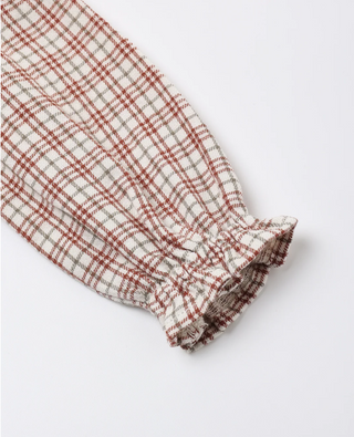 Callie Romper Christmas Plaid