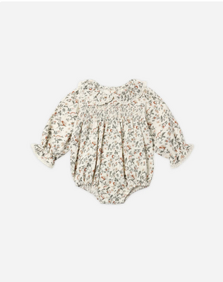 Quincy Mae Callie Romper Holiday Floral