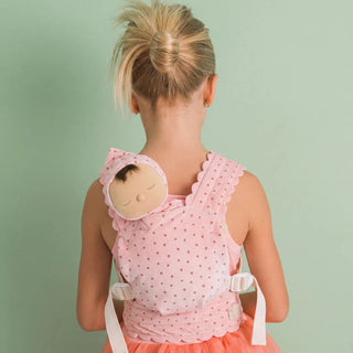 Dinkum Doll Strawberry Petal Carrier