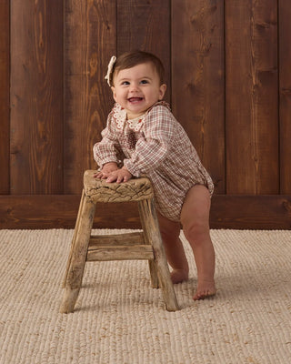 Callie Romper Christmas Plaid