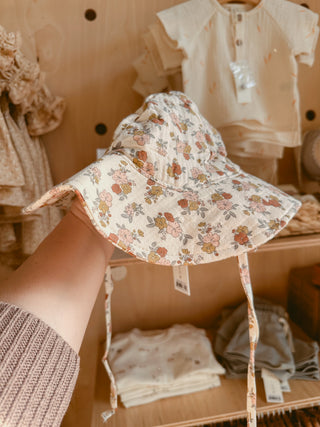 QUINCY MAE SUN HAT BLOOM