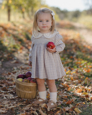 Quincy Mae Callie Dress Blue Gingham