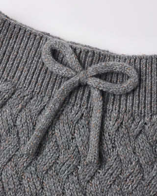 Quincy Mae Knit Pant Heathered Almond