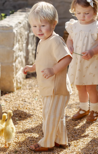 QUINCY MAE HENRY PANT SUMMER STRIPE