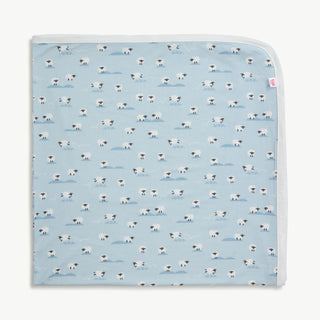 Magnetic Me- Baa Baa Baby Blue Blanket