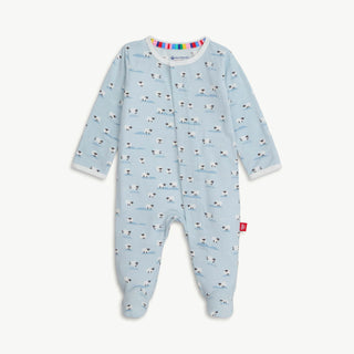 Magnetic Me- Baa Baa Baby Blue Magnetic Footie