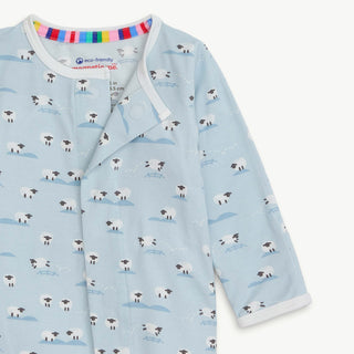 Magnetic Me- Baa Baa Baby Blue Magnetic Footie