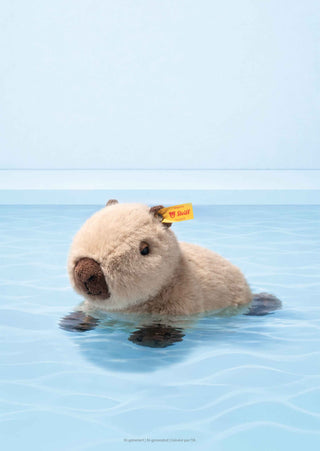 Steiff Chip Capybara Stuffed Animal