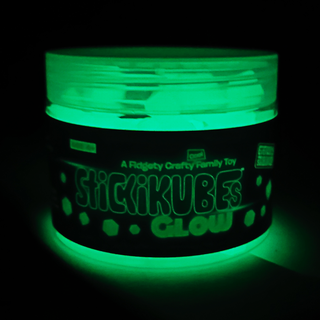 StickiKubes Tub - Glow in the Dark
