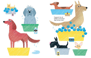 Fingerprint Activities Cats & Dogs Painting Activity Book