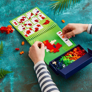 Dinosaur Puzzle by Number Activity Pad
