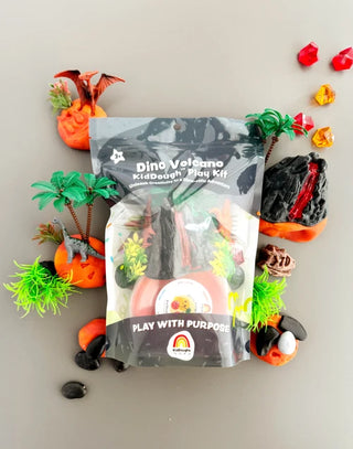 Dino Volcano Dough Play Kit