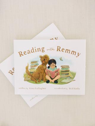 Reading with Remmy Children's PB by Gina Gallagher