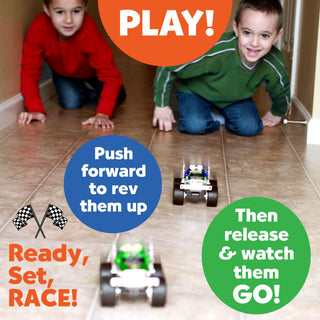 Monster Trucks Kit to Customize with Stickers