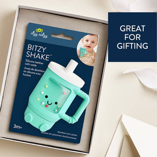 *NEW* Bitzy Shake™ - Silicone Teether with Rattle