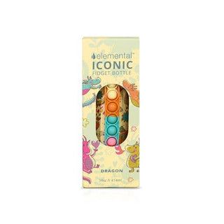 Fidget Strap Kids Stainless Bottle 14oz Dragon
