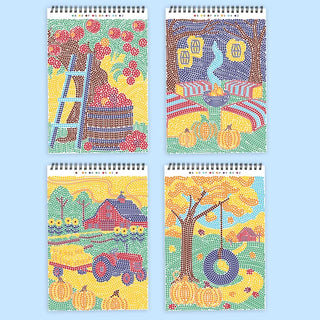 Lifelines FlowArt - Dot-By-Letter, Pumpkins & Patures