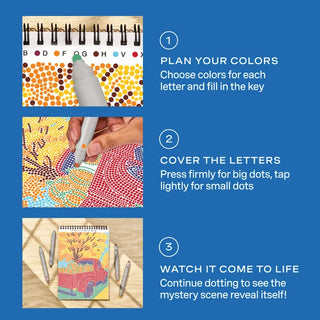 Lifelines FlowArt - Dot-By-Letter, Pumpkins & Patures