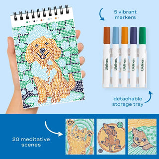 Lifelines FlowArt Mini - Dot-By-Letter Furry Friends