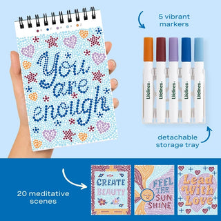 Lifelines FlowArt Mini - Dot-By-Letters Pocket Positivity