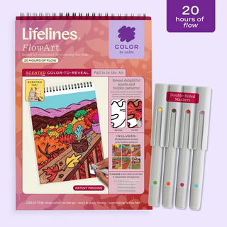 Lifelines FlowArt - Scented Color-to-Reveal, Fall is in the Air