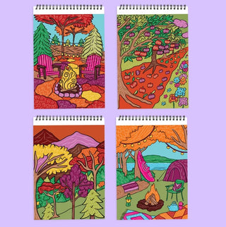 Lifelines FlowArt - Scented Color-to-Reveal, Fall is in the Air