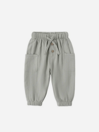 QUINCY MAE LUCA PANT SAGE