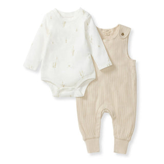 Burt's Bees Baby - Cat Tail Organic Baby Bodysuit & Jumpsuit Set