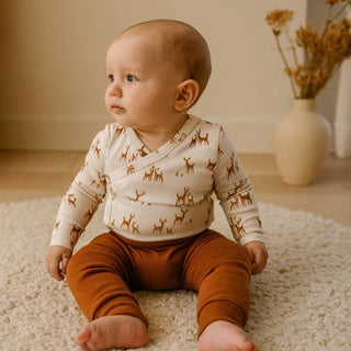 Cuffed Pants Organic | Cinnamon