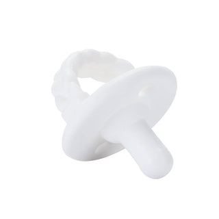 Itzy Ritzy - *NEW SIZE* Sweetie Soother™ Pacifier Sets (2-pack): Toast + Buttercream Braids