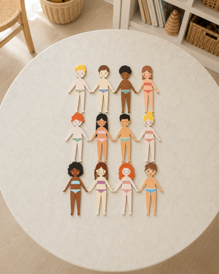 Cherrypick - Magnetic Dress-Up Dolls Play Set