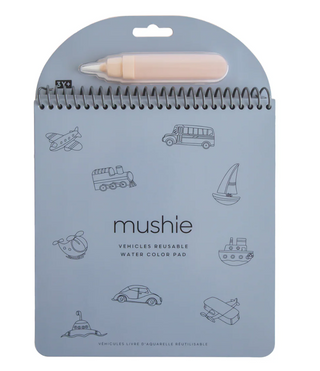 MUSHIE VEHICLE REUSABLE WATER COLOR PAD